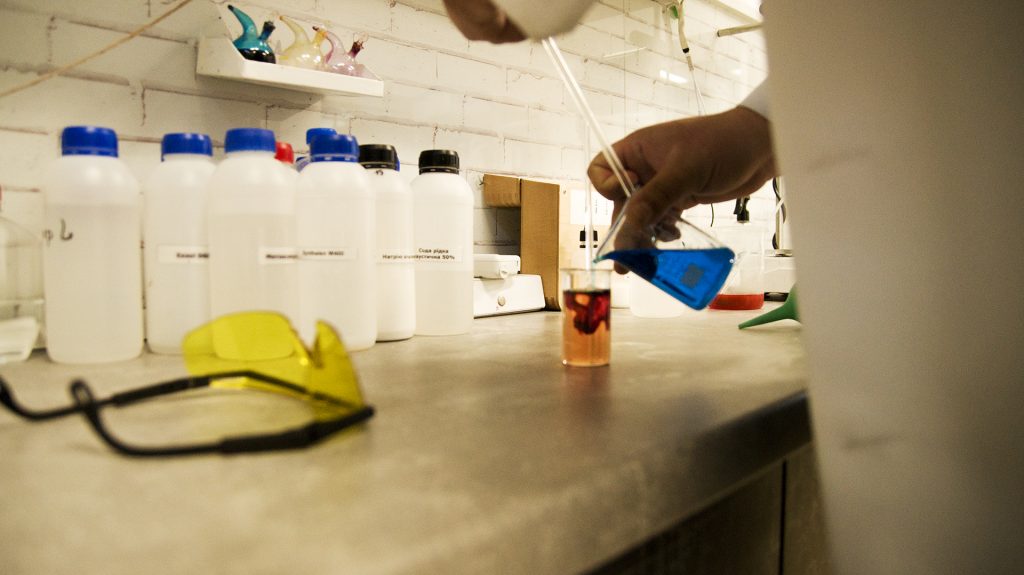 Проверка параметров чистящего средства Wieberr (Украина)