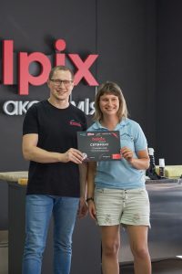 Участник обучения по чистке мебели и ковров Снычёва Лидия. Сюда её привёл грант на развитие бизнеса