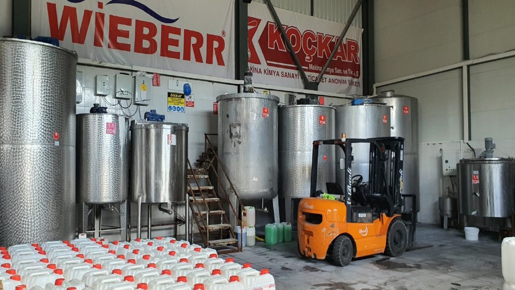Виробництво турецької хімії Wieberr