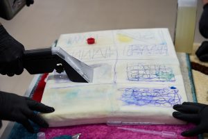 Матеріалознавство і виведення плям з килимів і м'яких меблів: семінар