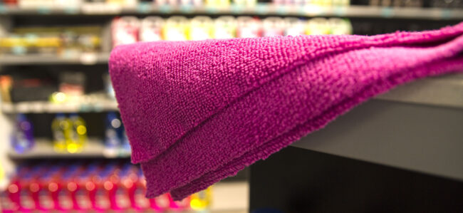 Servetka z mikrofibry Zvizzer 40*40 red